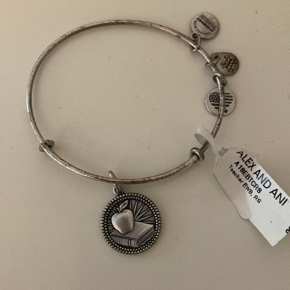 Alex and Ani teacher bracelet